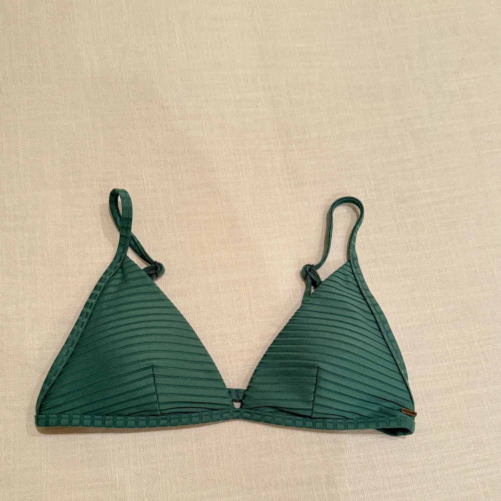 Small green Rip Curl Bathing suit top